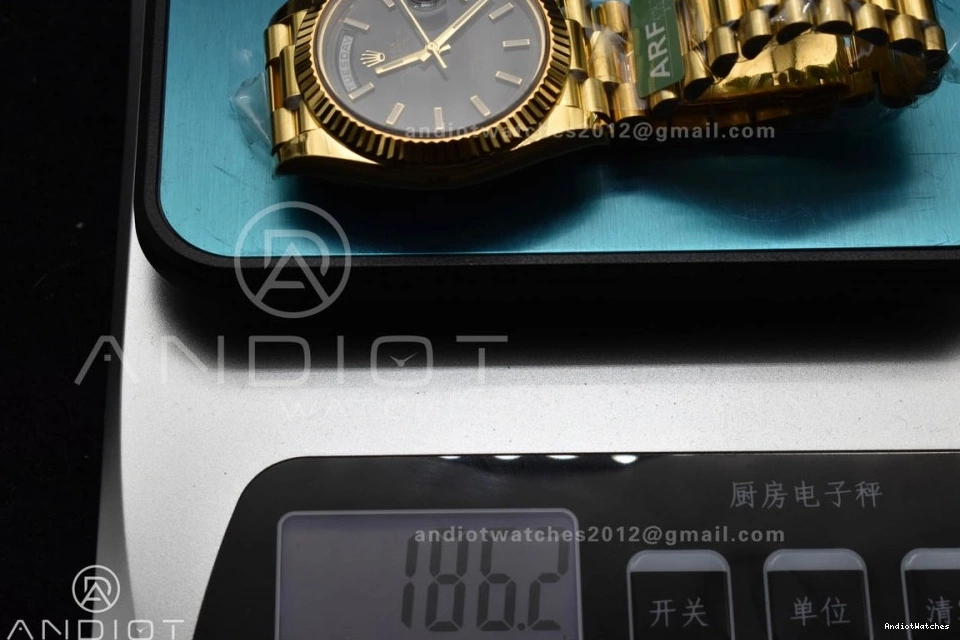 Date President On Bracelet Weight) Black YG Supportive Stick VR3255 ARF Day 228238 40 Dial Best 659 Edition 1:1 (Gain 0409